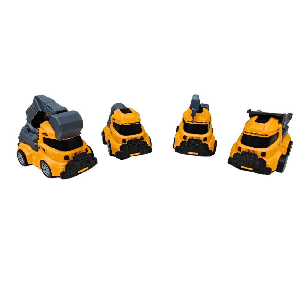 Lot de 4 Camionnettes de Chantier – Image 3