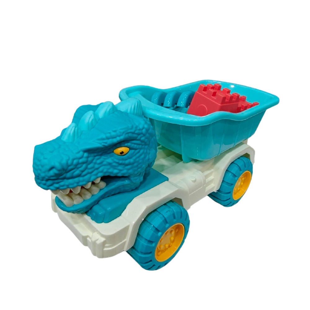 Camion benne dinosaur avec kit de plage – Image 4