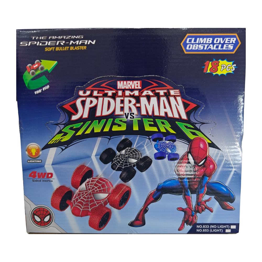 Carton de Mini Voitures Spider-Man – 18 pièces – Image 2