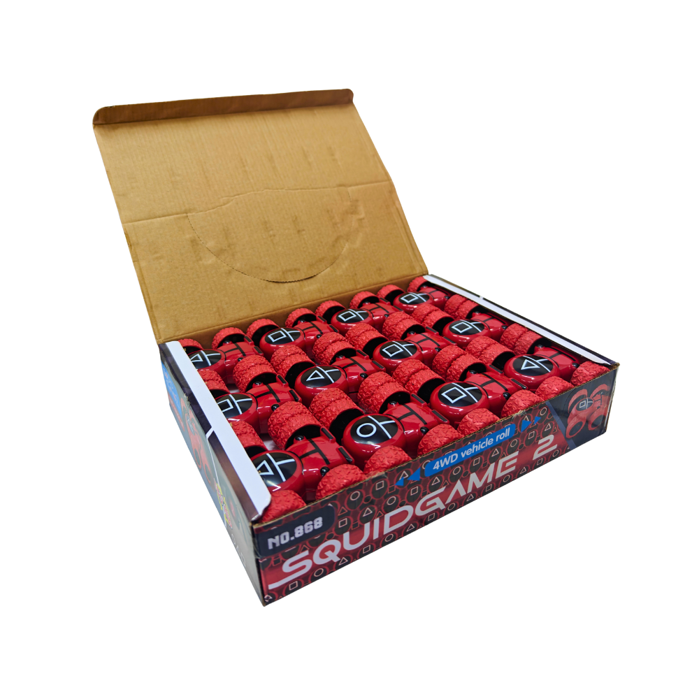 Carton de Mini Voitures Squid Game – 24 pièces